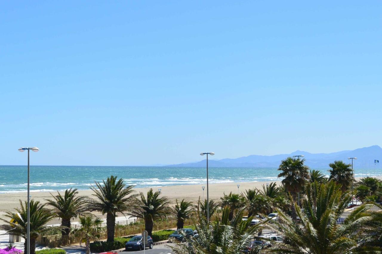 Studio vue mer et Cap Canet-en-Roussillon Esterno foto