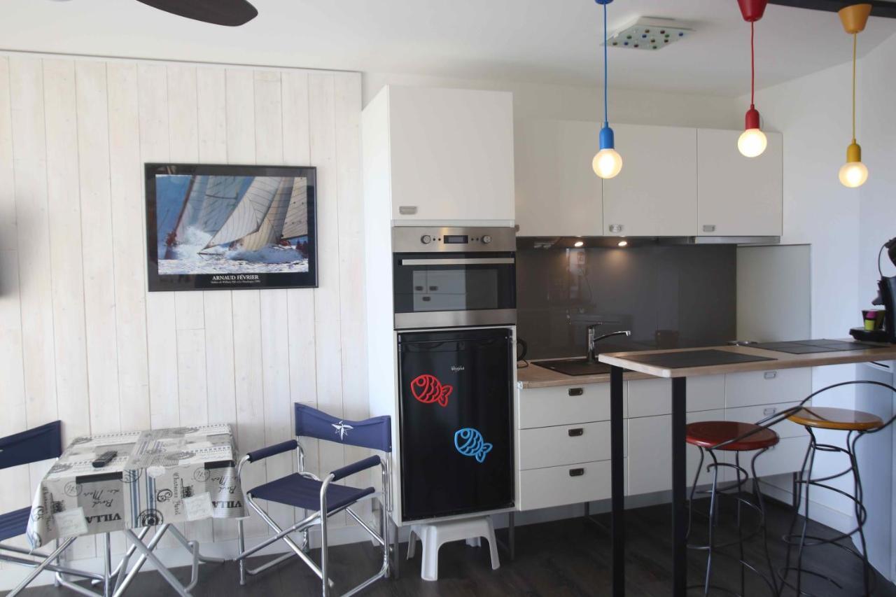 Studio vue mer et Cap Canet-en-Roussillon Esterno foto